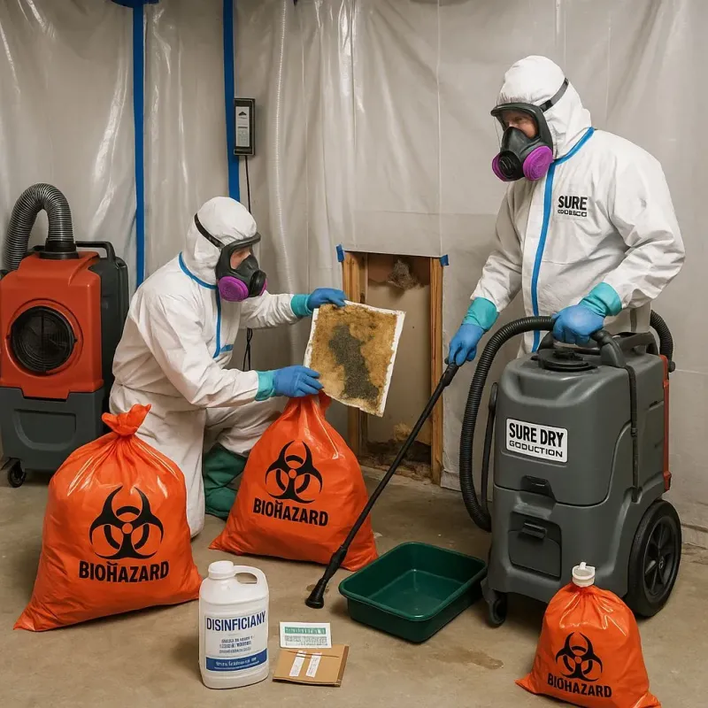 Contaminated Water Handling Protocols process in Canton, PA