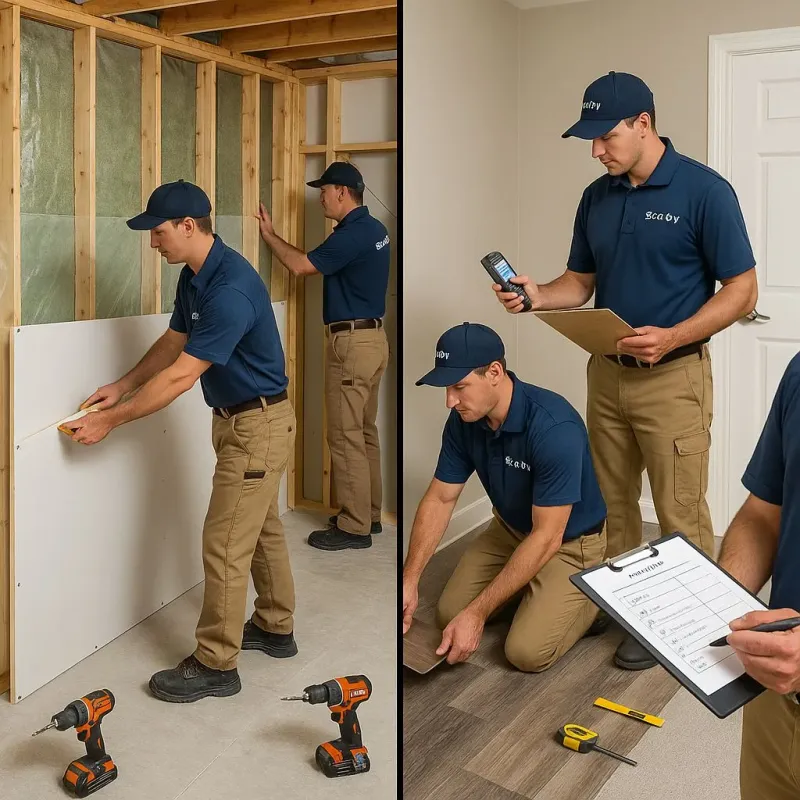 Repairs and Reconstruction process in Canton, PA
